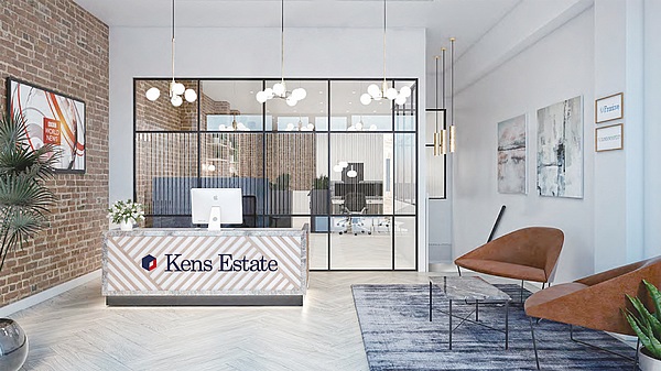 Property rental services office